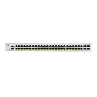 Комутатор Cisco CBS350 48xGE, Full PoE, 4x1G SFP, Managed