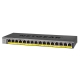 Комутатор NETGEAR GS116LP 16xGE PoE, 76Вт, Некерований
