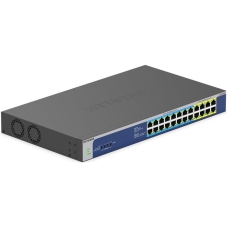 Комутатор NETGEAR GS524UP 24xGE PoE, 480Вт, Некерований