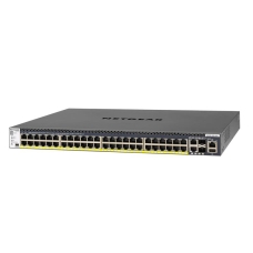 Комутатор NETGEAR M4300-52G-POE+ (GSM4352PA) 48x1GE PoE+, 2x10GE, 2xSFP+, керований L3 з можливістю стекування, 480Вт