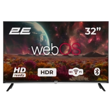 Телевізор 32" 2E LED HD 60Hz Smart WebOS Black