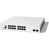 Network switch Cisco Catalyst 1200 16xGE, PoE, 2x1G SFP