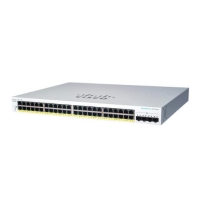 Коммутатор Cisco CBS220 48хGE, PoE, 4x1G SFP, Smart