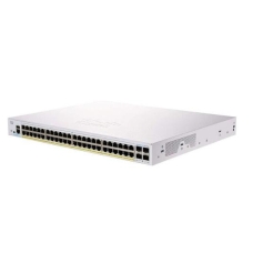 Комутатор Cisco CBS350 48xGE, PoE, 4x1G SFP, Managed