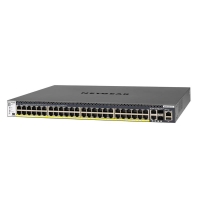 Комутатор NETGEAR M4300-52G-POE+ (GSM4352PB) 48x1GE PoE+, 2x10GE, 2xSFP+, керований L3 з можливістю стекування, 860Вт