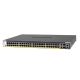 Комутатор NETGEAR M4300-52G-POE+ (GSM4352PB) 48x1GE PoE+, 2x10GE, 2xSFP+, керований L3 з можливістю стекування, 860Вт