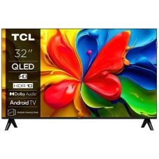 Телевізор 32" TCL QLED HD 60Hz Smart Android TV Black