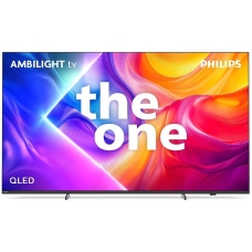 Телевізор 75" Philips QLED 4K 144Hz Smart Titan OS Black Ambilight