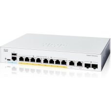 Комутатор Cisco Catalyst 1200 8xGE, PoE, Ext PS, 2x1G Combo