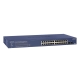 Комутатор NETGEAR GS724TPv2 24x1GE PoE+(190Вт), 2xSFP, керований L2