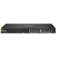 Комутатор HPE Aruba 6100, 24xGE, 4xSFP+ ports, PoE Class 4 370W, LT Warranty
