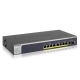 Комутатор NETGEAR MS510TXPP, 8-Port PoE+(180Вт): 4x1GE, 2x2,5GE, 2x5GE. 1x10GE, 1xSFP+, керований L2