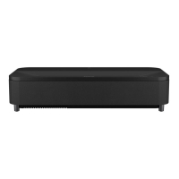 Проєктор домашнього кінотеатру Epson EH-LS800B UHD, 4000 lm, LASER, 0.16, WiFi, Android TV, чорний