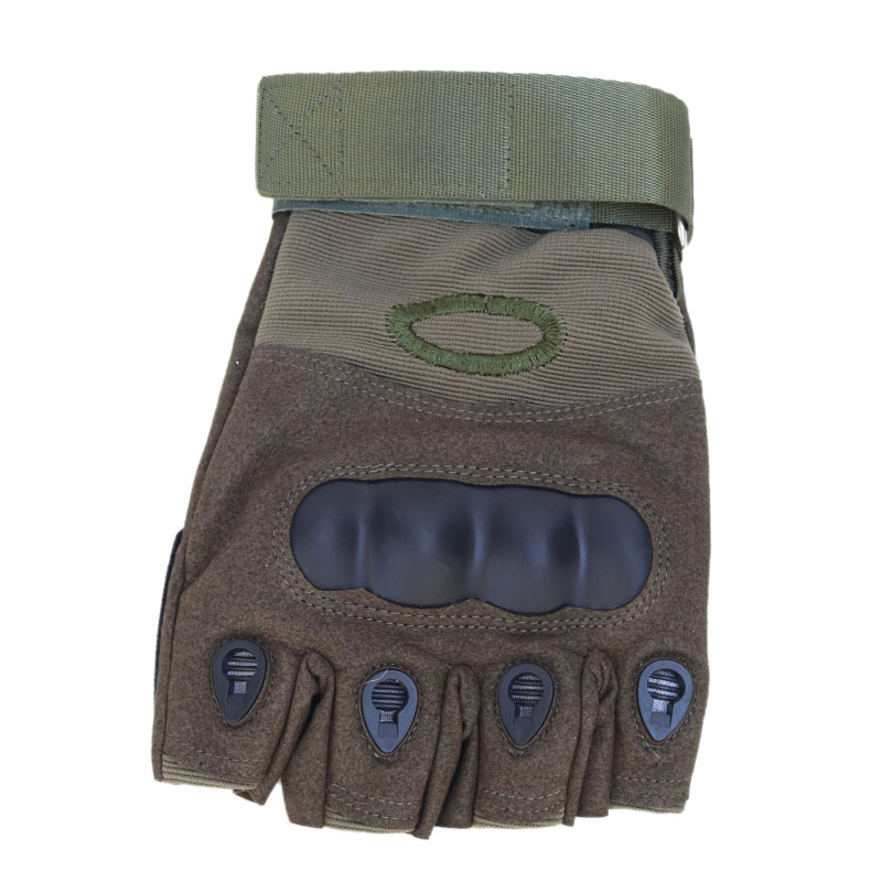 Перчатки Oakley беспалые Окли Оливковые, Olive