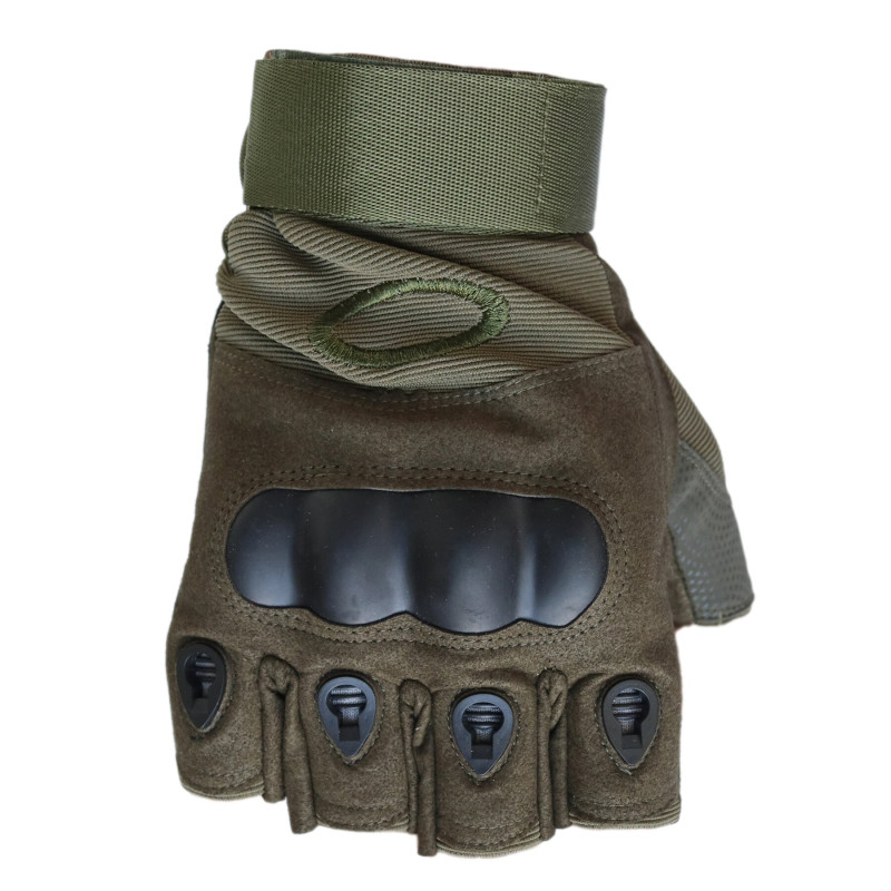 Перчатки Oakley беспалые Окли Оливковые, Olive