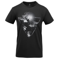 T-shirt Helikon Night Valley Black, Black,