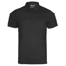 Футболка поло Mil-Tec Tactical Quickdry Black, Black