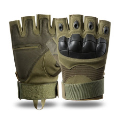 Рукавиці безпалі Outdoor Tactics із захистом Olive, Olive