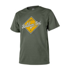 Футболка Helikon-Tex T-hirt «Road ign» Olive Green, Olive Green
