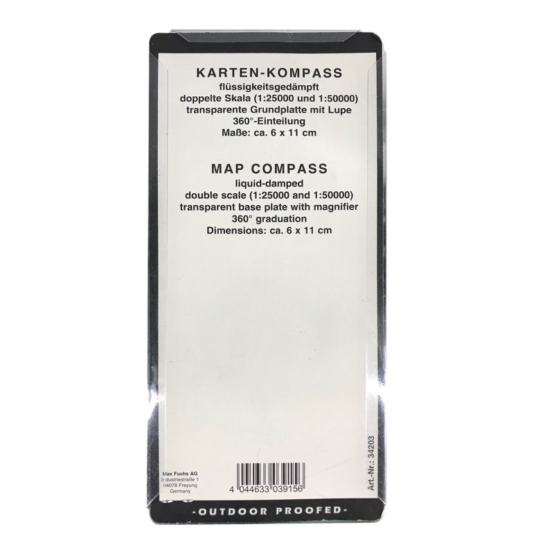 MFH Map Compass, Plastic