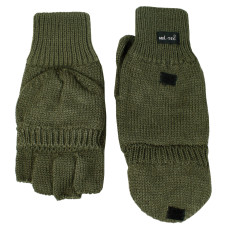 Перчатки зимние утепленные MIL-TEC Hunting Olive, Olive