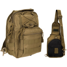 Рюкзак однолямочний MFH houlder Bag Coyote Tan