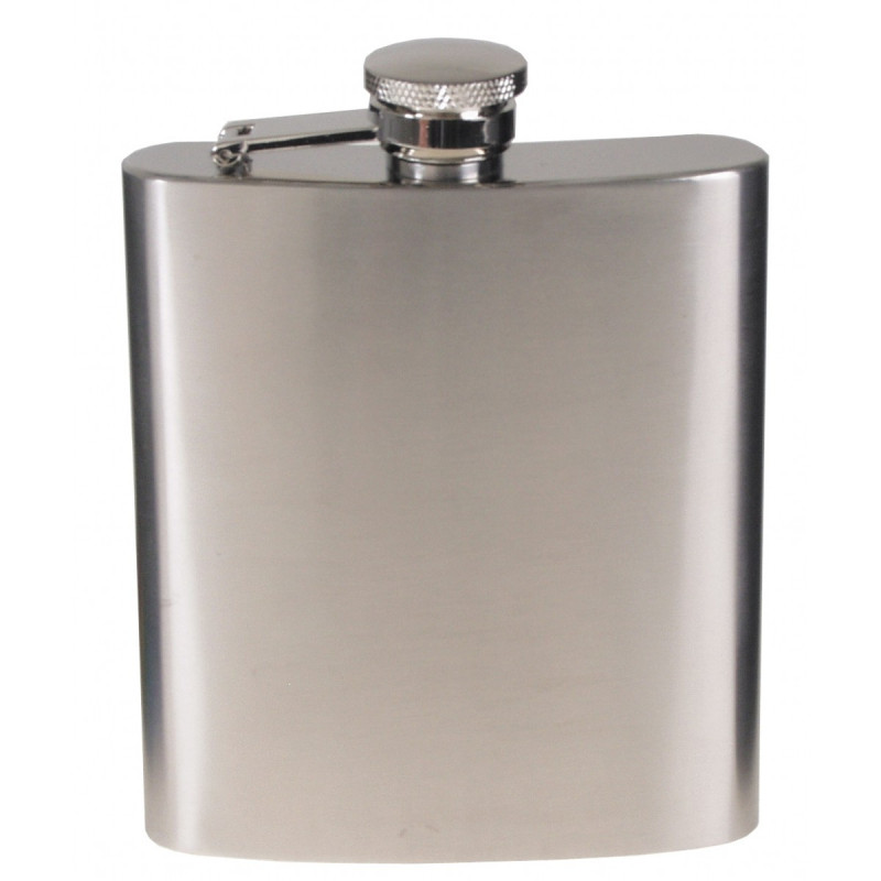 Flask, Steel, MFH, Silver, 170ml, Silver