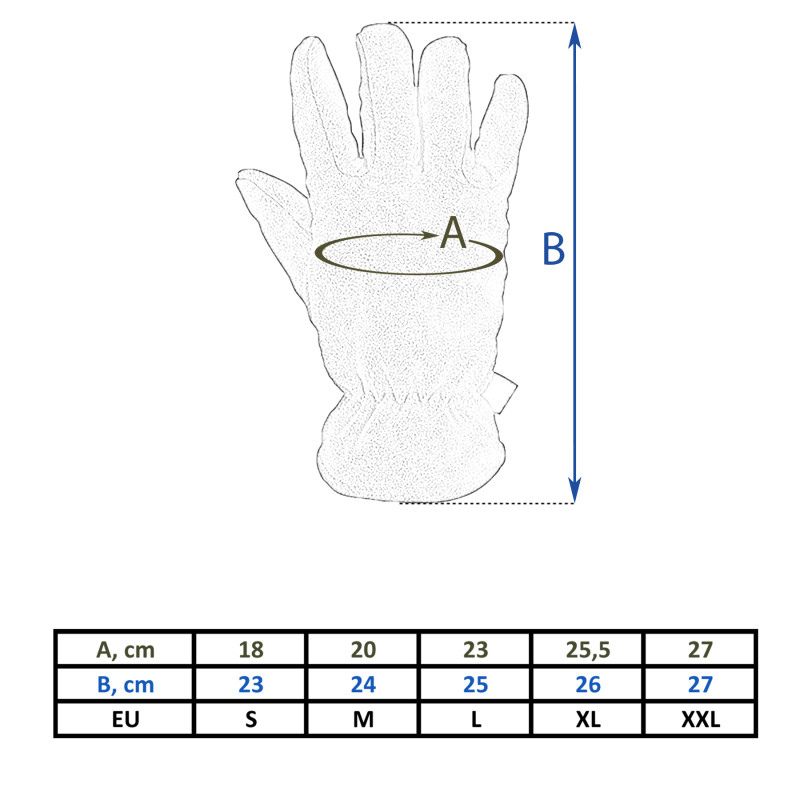 ofthell Black Winter Touchscreen Gloves