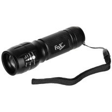 Ліхтарик MFH Fox Outdoor tablampe 3 ED Чорний, Black