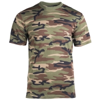 T-shirt camouflage MI-TEC T-shirt Woodland, Woodland
