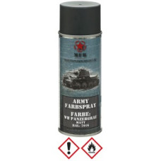 Маскувальна фарба спрей у балоні Army Spray Paint, mat, 0 ml WH TANK GREY Темносірий, Темно-серый