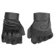 Перчатки Oakley беспалые Окли Черные, Black