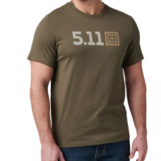 Футболка "5.11 THE FORGE UKRAINIAN FLAG TEE", Ranger Green, L