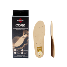 Прочная и износостойкая основа стельки из натурального корка Sunbed Cork
