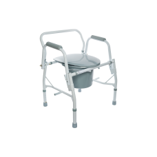 Toilet Chair with Flip-Down Supports Doctor Life 12634