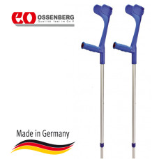 Подлокотный костыль Ossenberg Klassiker 230 DSK Extra Strong мягкая рукоятка синий