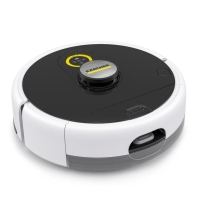Robot vacuum cleaner Karcher RCF 3, h=12cm, wet cleaning, dust container 0.115L, water 0.43L, autonomous operation up to 120min, white