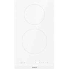 Варочная поверхность Gorenje электрическая стеклокерамическая, 30см, Домино, белый