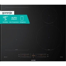 Варочная поверхность Gorenje индукционная, 60см, PowerBoost, SliderTouch, увеличенная площадь приготовления, черный