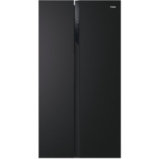 Холодильник Haier SBS, 177.5x91х64.7, холод.відд.-337л, мороз.відд.-177л, 2дв., А++, NF, інв., дисплей, чорний