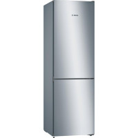 Bosch Bottom-Freezer Refrigerator, 186x60x66, Refrigerator-237L, Freezer-87L, 2-Door, A++, NF, Inv., SS
