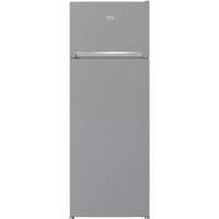 Beko Top-Freezer Refrigerator, 146x54x57, Refrigerator-177L, Freezer-46L, 2-Door, A+, ST, Stainless