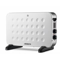 Convector ARDESTO, 20m2, 2000W, mech. control, open heating element, white