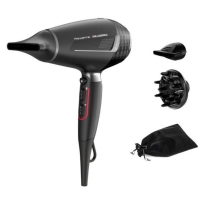 Rowenta x Karl Lagerfeld K/Pro Stylist Hair Dryer, 2200W, 3 Modes, Ionization, Diffuser, 2 Concentrators, Cool Shot, Black