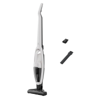 Electrolux Cordless Vacuum Cleaner, Dust Cap 0.3L, Runtime up to 45min, Weight 2.65kg, HEPA, 2-in-1, Turbo Brush, 2 Nozzles, White