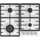 Gorenje gas hob, 60cm, cast iron, white