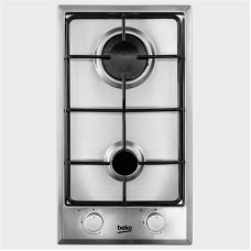 Варочная поверхность Beko газовая, 30см, Домино, нерж.