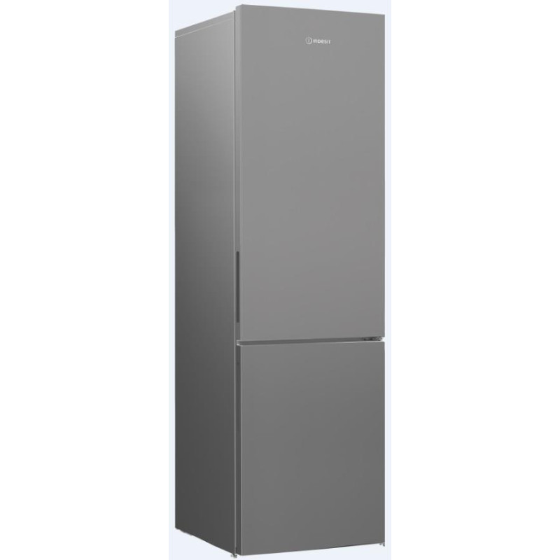 Indesit Refrigerator with Bottom Freezer, 202.5x60x67, Fridge-266L, Freezer-120L, 2-Door, A++, ST, Silver