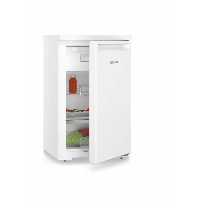 Liebherr Refrigerator with Top Freezer, 85x50x60.7, Fridge-85L, Freezer-13L, 1 Door, E, White