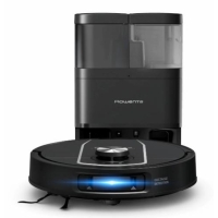 Rowenta X-Plorer Serie 575 Max Standard Robot Vacuum Cleaner, 10000Pa, h=10.5cm, 0.22L, dust bin 0.3L, up to 120min runtime, black